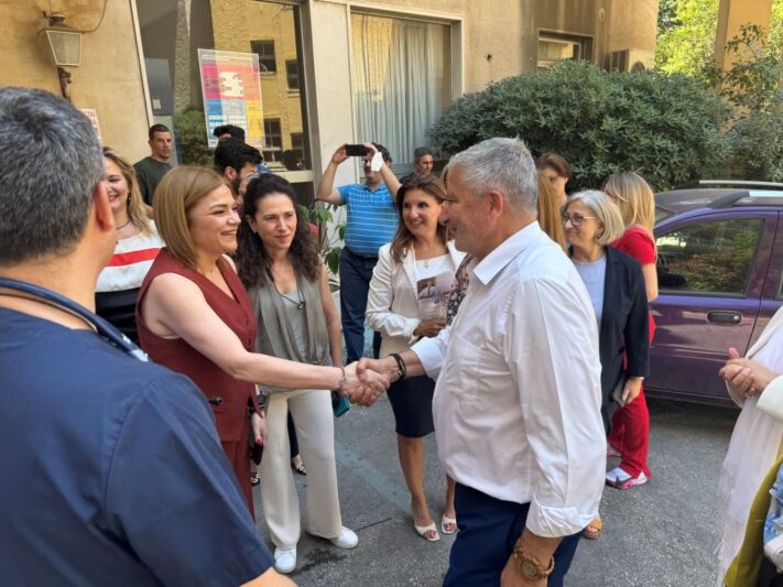 Επισκέψεις του Προέδρου του ΙΣΑ Γιώργου Πατούλη και της ΔΗΚΙ-ΙΣΑ στον Ευαγγελισμό και στο Νοσοκομείο – Μαιευτήριο «Έλενα Βενιζέλου»
